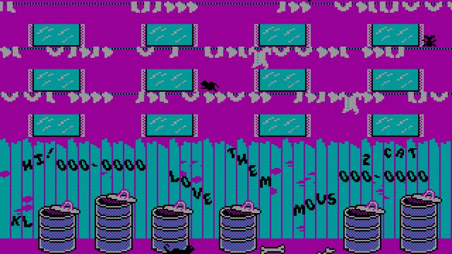 Alley Cat, a screen from the retro emulation project