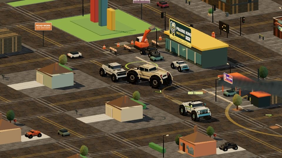 Nice Truck, a screen from the free browser game