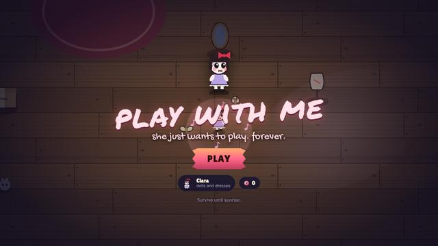 Play With Me, a screen from the free browser game